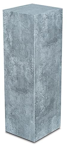 STEMA Seyfried Dekosäule, Podest in 3 Größen (100x33x33 cm, Zement) Blumensäule, Blumenständer