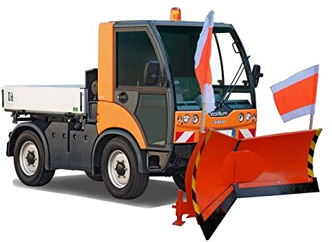 Vario Schneeschild Orange Multicar-Aufnahme Breite 200cm Verstellung hydraulisch 7-Fach