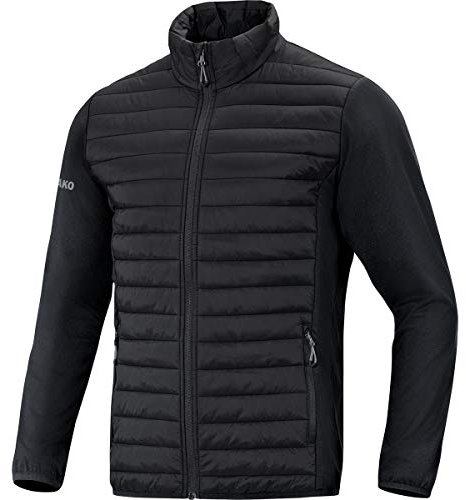 JAKO Herren Hybridjacke Premium, Schwarz, S