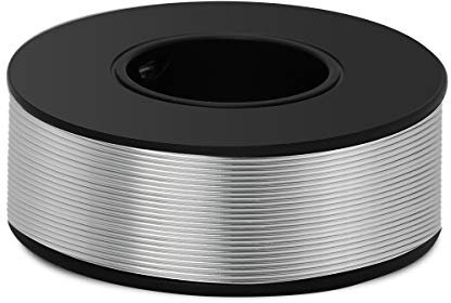 Zhichengbosi 18 Gauge(1mm) Aluminum Craft Wire, 75 Feet (23 m) Silver Crafting Wires, Bendable Craft Silver Wire for DIY Sculpture and Jewellery Making