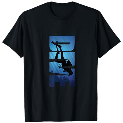 Taucher Diver Tauchen Schwimmen Scuba Unterwasser Geschenk T-Shirt