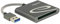 Delock 91525, Delock USB 3.0 Card Reader für CFast 2.0 Speicherkarten (Chipsatz: Asmedia ASM1153E, Datentransferraten bis zu SuperSpeed USB 5 Gbps, Abwärtskompatibel zu CFast 1.0)