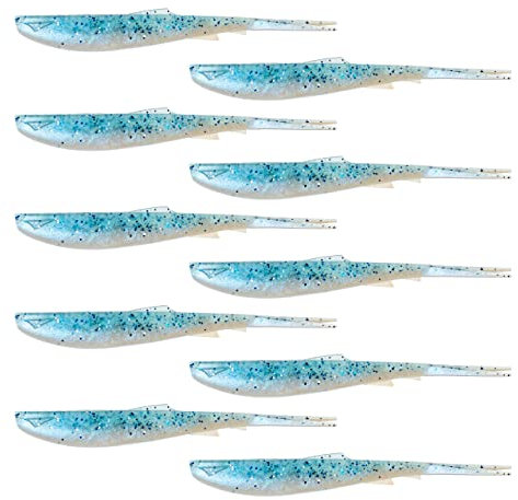 ZECK Vertikalköder & Dropshot Angelköder - Wilson 6,4cm | Blue Ice