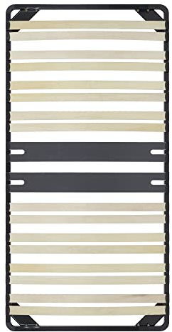 MOG Lattenrost 90x200 cm, Lattenrahmen Ergo IF28 aus stabilem Metall - für alle Betten geeignet