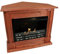 Kaminbau Mierzwa Rafael Deluxe Royal - Chimenea esquinera de etanol (madera de cerezo)