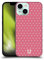 Head Case Designs Punti Rosa Pattern Campagna Francese Custodia Cover Dura per Parte Posteriore Compatibile con Apple iPhone 13 Mini