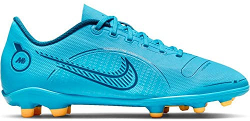 Nike Vapor 14 Club Fg/MG, Scarpe da Calcio, Chlorine Blue/Laser Orange, 36 EU