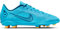 Nike Vapor 14 Club Fußballschuh, Chlorine Blue/Laser Orange, 36 EU