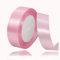 Nastri Rosa 25mm, 23 metri Nastro di Raso Rosa per l'imballaggio di regali, Artigianato fai da te, Bows Making, Mazzi di fiori, Palloncini, Festa nuziale e Decorazioni per torte
