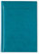 Buchkalender Tucson türkis 2024 - Büro-Kalender A5 - Cheftimer - 1 Tag 1 Seite - 352 Seiten - Tucson-Einband - Alpha Edition