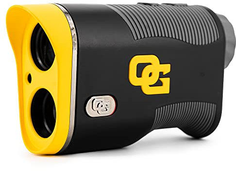 OMADA GOLF Atlas Range Finder | Rechargeable Golf Rangefinder | Ultimate Distance & Slope Capabilities | Water Resistant Golf Range Finder | Black
