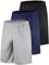 Teesmen 3er Pack Shorts Herren Gymshorts Trainingsshorts Sporthose Kurze Hosen Laufshorts männer (Multicolor set3 3XL)