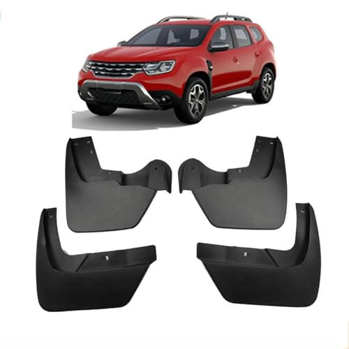 4 Pcs Car Mud Flaps for Dacia Duster 2017-2022 Splash Front Rear rubber Guards Molded Mudguards Wearresistant Protector Fender Accessories