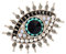 Holibanna Broche Oeil Démon Mauvais Œil Broche Camée Broche De Vêtements Pour Femmes Broche En Strass Broche Pour Vêtements Broche De Costume Broche De Fête Accessoire Broche De Mode À