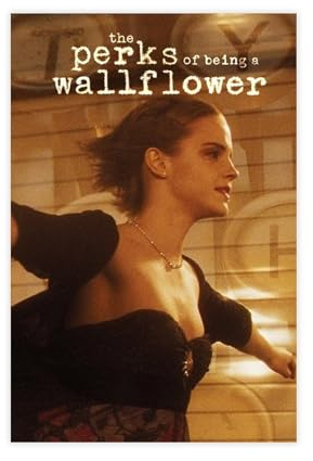 AAVEDA Filmposter The Perks of Being A Wallflower, 4 Stück, Leinwand-Poster, Schlafzimmer, Dekoration, Sport, Landschaft, Büro, Raumdekoration, Geschenk, ungerahmt, 30 x 45 cm