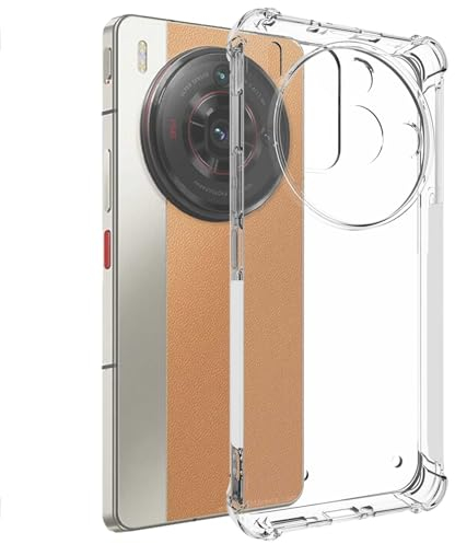 mtb more energy® Coque souple Armor compatible avec ZTE Nubia Z50S Pro (NX713J, 6,78''), coins renforcés, protection de l'appareil photo, en TPU 1,5 mm