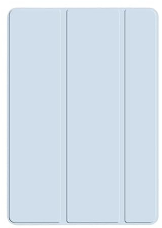 Adatto for Huawei MediaPad T5 10 AGS2-W09 L09 L03 W19 Custodia for tablet in silicone pieghevole in pelle PU(Sky blue)
