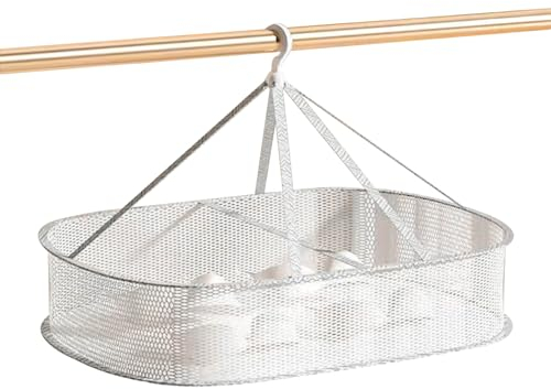 Mensola piana per asciugatrice a sospensione maglione asciugatrice appeso per maglione, mensola di essiccazione maglione piatto, griglia per asciugatrice piatta, asciugatrice appeso a rete portatile