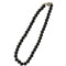 Maxtonser Schwarze Perlenkette kann gestapelt oder einzeln verwendet Werden. Lange Perlenketten für Frauen, böhmischer Schmuck, Geschenk, Pulloverkette, 10 mm