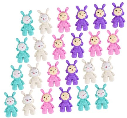 KICHOUSE 48st Radiergummi Für Kaninchen Radiergummis Ostern Stationäre Ausrüstung Mini-radierer Preise Im Klassenzimmer Radiergummi Astronautenhase Weihnachten Student