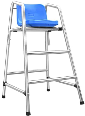 Rettungsschwimmerstuhl für Schwimmbad Swimming Pool Life Guard Stuhl für Pool Patio Strand See, Draußen Erwachsene große Rettungsschwimmer Stühle mit bequemem Sitz, Tragbarer Barhocker Belastet 660lbs
