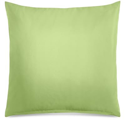 Hochwertige Wetterfeste Outdoor-Kissen mit Füllung und Reißverschluss - Wasserabweisend, Pflegeleicht, UV-beständig - In Verschiedenen Größen und Farben(Lindgrün, 45x45 cm)