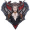 Nemesis Now Diablo® IV Lilith Wandbehang Skulptur 30cm, Kunstharz, grün, aus feinstem Kunstharz gegossen, fachmännisch handbemalt