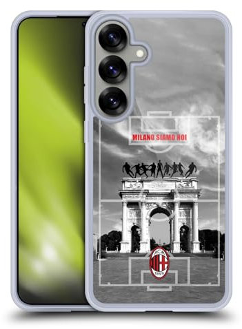 Head Case Designs Offizielle AC Milan Milano Siamo NOI 2 Erwachsene Gelhülle [Militärischer Schutzgrad] Kompatibel Mit Samsung Galaxy S25+ Und Kompatibel Mit MagSafe