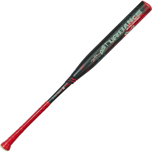 Axe | Disturbance | 2-Piece Composite | SSUSA Senior Slowpitch Softball Bat | Endloaded | Flared Handle (25 oz. (-9))