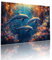 Delphin Puzzle für Erwachsene Kinder Anspruchsvoll 80 Teile Impossible Klassische Puzzles Schwer Ozean ab 8 9 10 Jahre Mädchen Jungen Jigsaw Kunst Educa, für Dekoration und Geschenke 15x20cm t-183