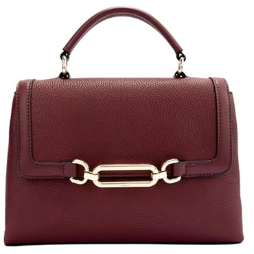 Fiorelli Women's Emilia Hardware Top Handle Bag | Stylish & Classic Design, Grab Handbag with Crossbody Strap
