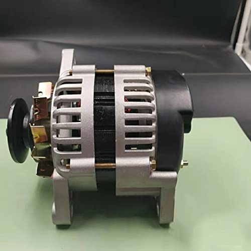 Bürstenloser AG-Generator, 1000 W, 14 V Gleichstrom, Permanentmagnetgenerator mit Spule aus reinem Kupfer, niedrige Drehzahl und geringe Geräuschentwicklung, Konstantspannungsgenerator für Einzylinder