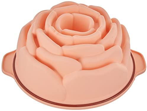 Silikomart 193799 3D-Backform Rose, inkl. Safe-Ring, 32 x 15.5 x 8 cm