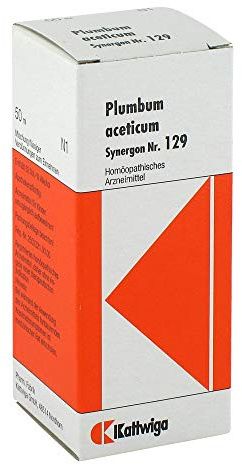 Kattwiga Synergon Nr. 129 Plumbum aceticum Mischung, 50 ml Lösung