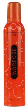 Morfose Ultra Strong Mousse Hair Spray 350 ml – Haarschaumspray mit ultra starkem Halt – Für langanhaltendes Volumen & Glanz – Anti-Feuchtigkeit & rückstandsfrei – Für alle Haartypen geeignet