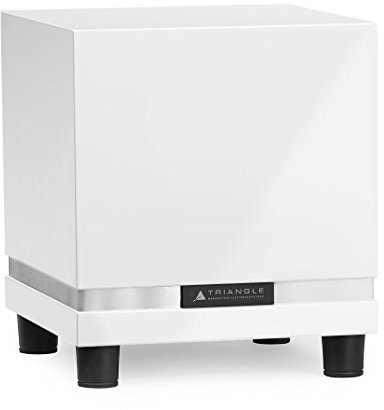 'Triangle Thetis 280 Active Caisson de Basses 150 W White – subwoofers (Active Subwoofer, 150 W, 35 – 120 Hz, 400 W, 21 cm, 21 cm (8.25))
