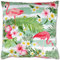 Bestlivings 2er Set Kissenbezug Fotodruck Motiv in 40x40 cm, Flauschig weiche Kissenhülle im Doppelpack, Bezug mit Verd. Reißverschluss (Design: Flamingos)