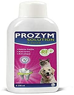 Prozym - Solution Dentaire à diluer pour Chiens et Chats - N°1 chez Les vétérinaires - Haleine fraîche - Anti-tartre - Anti-Plaque - Gencives saines