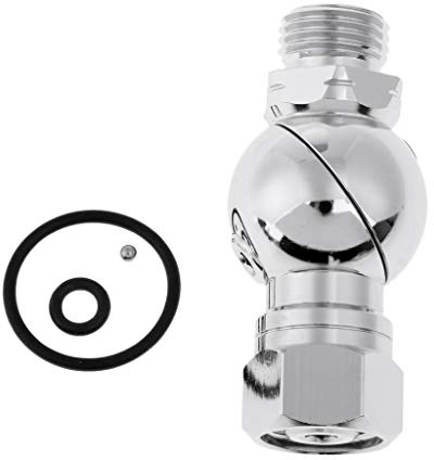Baoblaze 360 Grad Swivel Schlauchadapter Octopus Atemreglerset Tauchen Ausrüstung für 2.Stufe