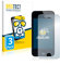 BROTECT Schutzglas für Apple iPhone 4 / 4S (3 Stück) Schutzfolie Panzer Folie Glas [Extrem Kratzfest 9H, Anti-Fingerprint, Ultra-Transparent]