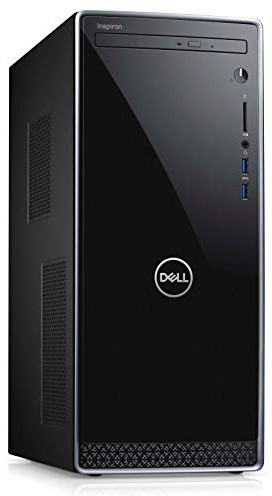 Dell Inspiron 3000 Desktop with MS116 Wired Mouse and KB216 UK Keyboard - (Black/Silver Trim) (Intel Core i5-8400, 8 GB RAM, 1 TB HDD, NVIDIA GeForce GTX 1050 2 GB GDDR5 Graphics, Windows 10)