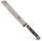 Güde W430/21 Solingen-Coltello da Pane forgiato, 21 cm, Legno di Noce, Alpha-Walnut-Doppio Collarino, Fatto a Mano in Germania, Chrome Steel