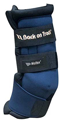 Back on Track Unisex Fast Pferdepflege-Wraps, blau
