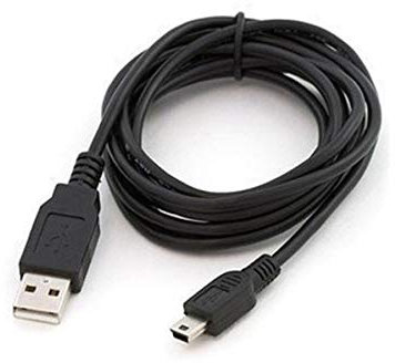Cable de carga extra largo de 3 metros compatible con Nintendo Wii U Pro Controller