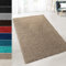 Shaggy-Teppich Prestige | Erhältlich in vielen Farben & Größen | Strapazierfähig und pflegeleicht | Flauschiger Hochflor-Teppich der Extraklasse (Sand, 70 x 130 cm)