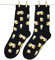 Roits Herren Lustige Bier Schwarze Socken 41-46 - Bunte Witzige Socken, Odd Fun Socks