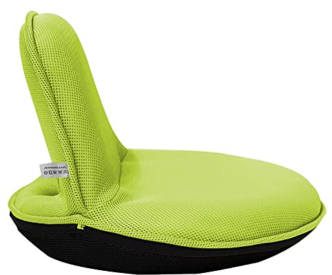 Rebecca Mobili Sillón plegable, Silla de Suelo, Malla Poliéster, Yoga Lectura, Salón - Tamaño: 44 × 52 × 50 cm (A x AN x FON)
