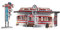 Woodland Scenics BR5066 Spur H0 HO 1:87 Schnellrestaurant Imbiss Raststätte Miss Molly's Diner