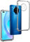 REY Coque Anti-Shock pour Honor 50 Lite - Honor X20, TPU Transparent en Silicone Antichoc