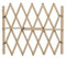 NORDLINGER Pro Barrière Press'fix à Pression Extensible en Bois Brut - 65-104 x H.83 cm